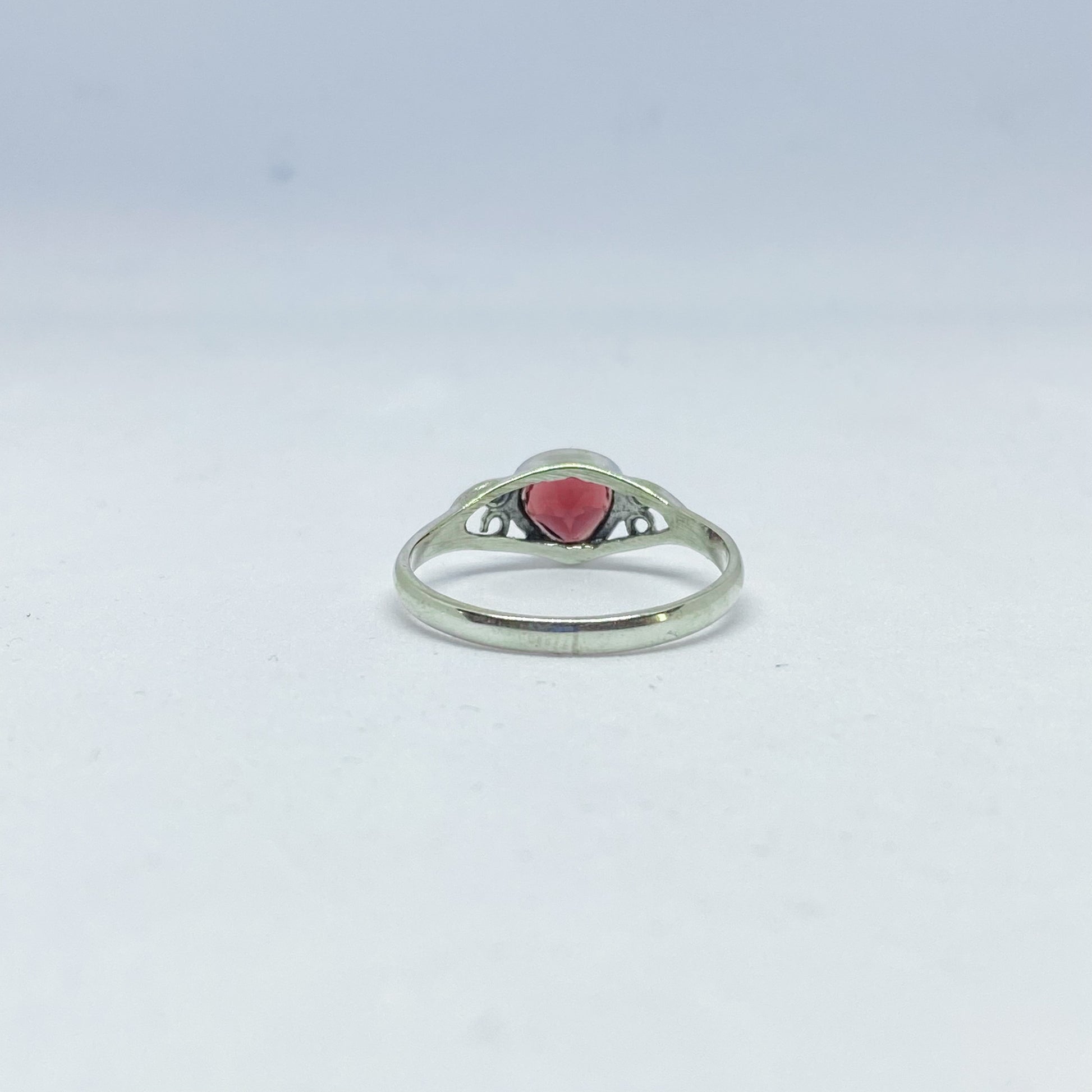 Garnet Ring - Rivendell Shop