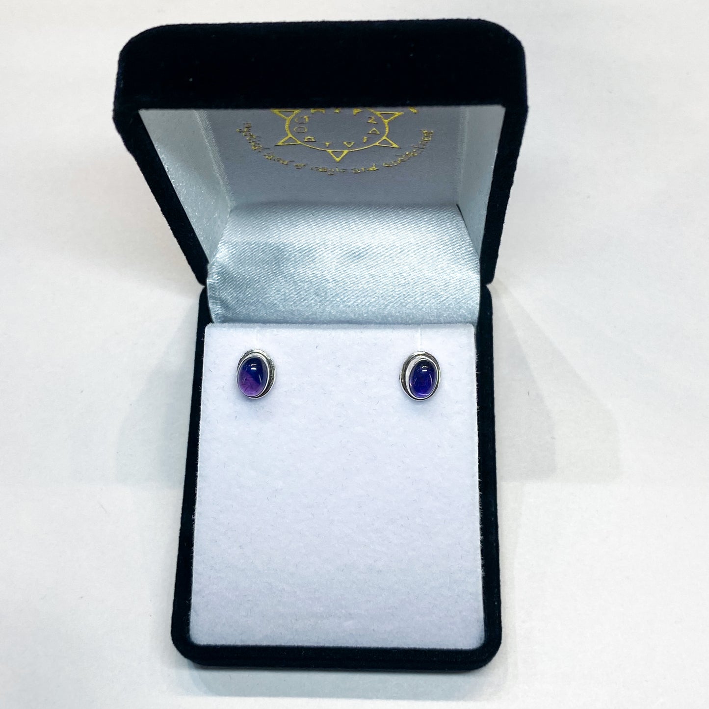 Amethyst Studs - Rivendell Shop