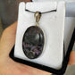 Charoite sterling silver pendant - Rivendell Shop