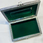 Tree of Life Green Fabric Jewellery Box - Rivendell Shop