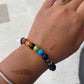 Lava beads chakra bracelet - Rivendell Shop