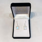 Moonstone Earrings - Square - Rivendell Shop