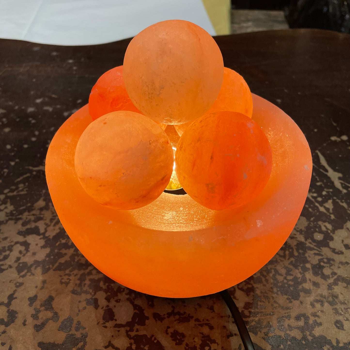 Polished sphere fire bowl - Rivendell Shop