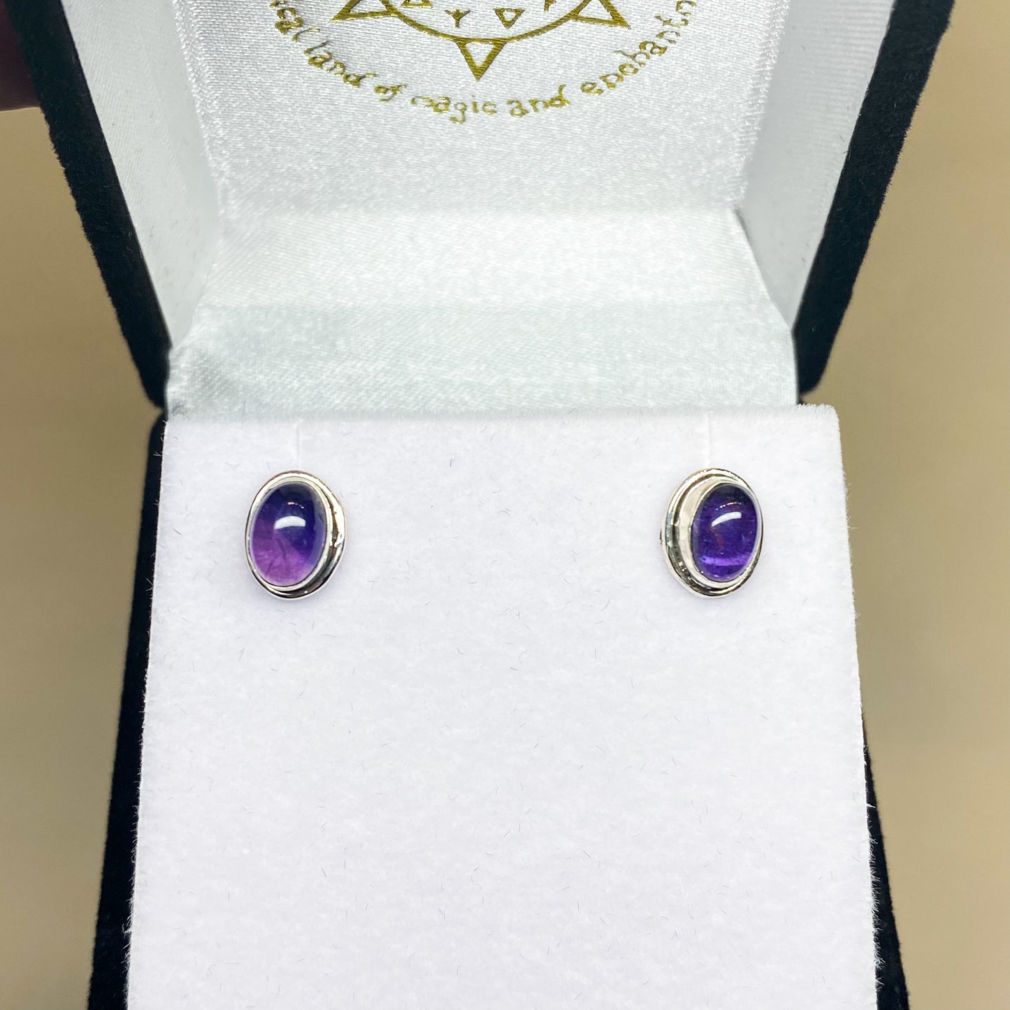 Amethyst Studs - Rivendell Shop