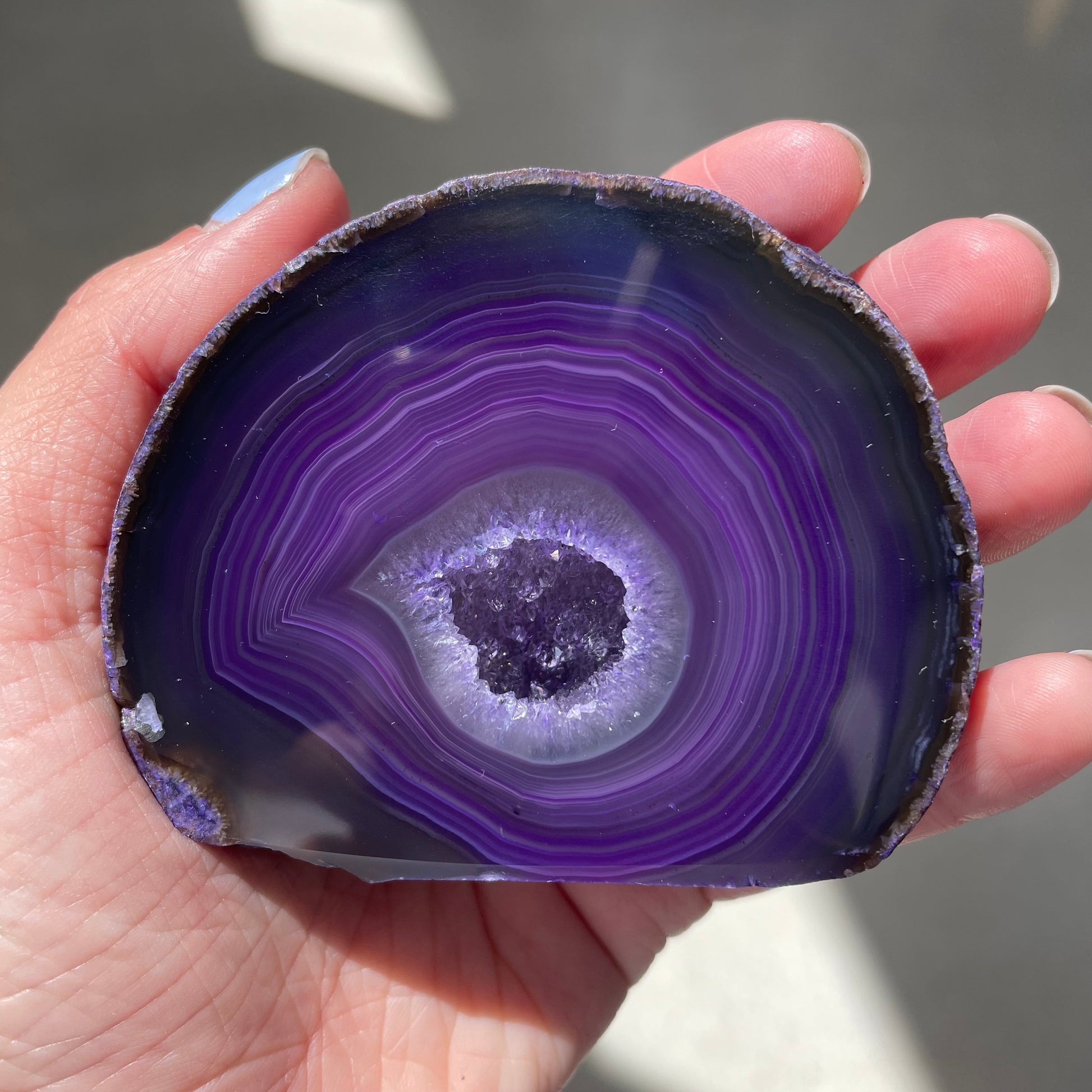 Purple agate - Rivendell Shop