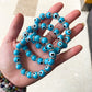 Evil Eye Bracelet - Light Blue - Rivendell Shop