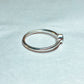 Blue Topaz Delicate 925 Sterling Silver Ring - Rivendell Shop