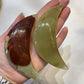 Banded calcite moons - small - Rivendell Shop