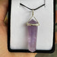 Amethyst silver point pendant - Rivendell Shop