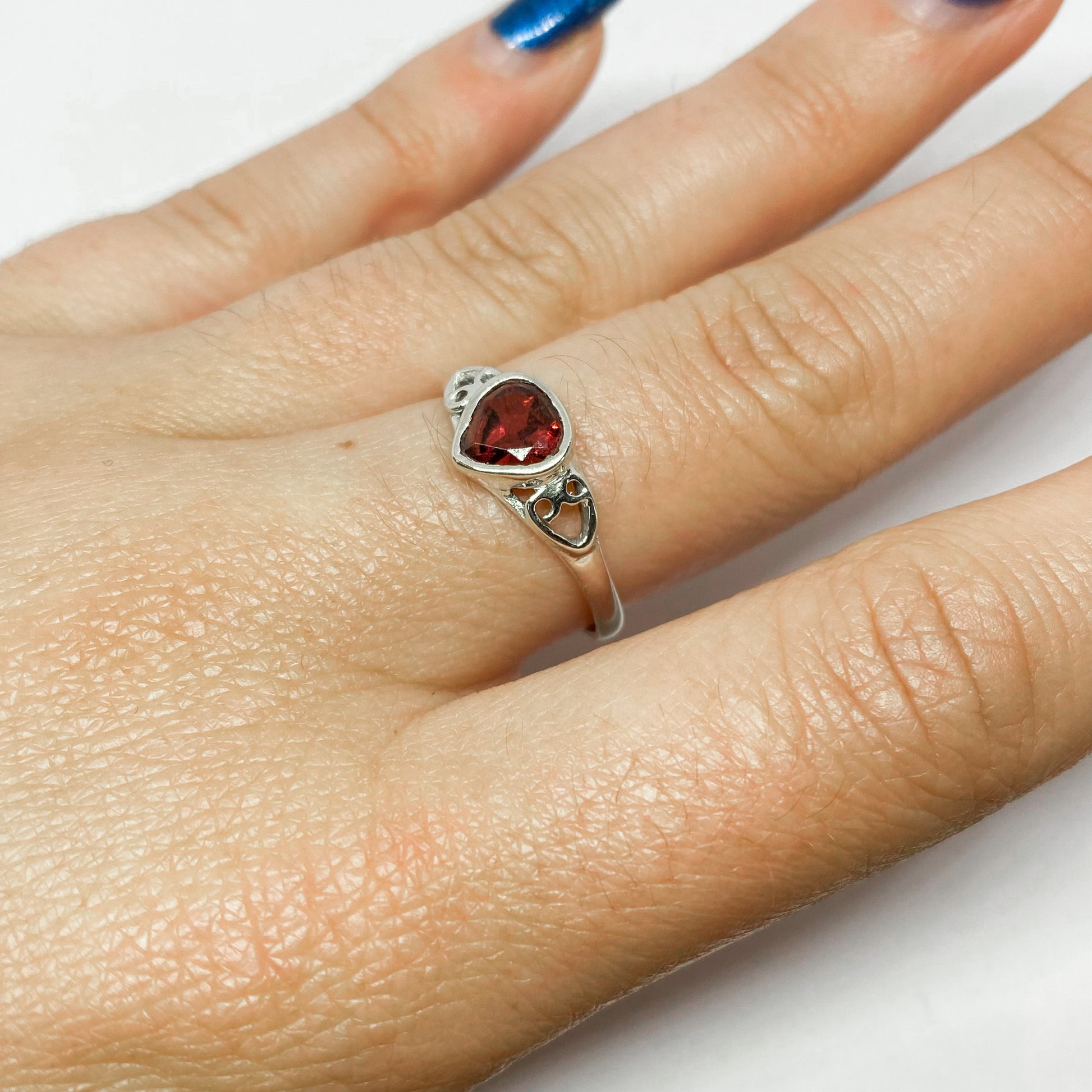 Garnet Ring - Rivendell Shop