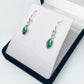 Malachite Drop Earrings - Rivendell Shop
