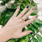 Garnet Delicate 925 Sterling Silver Ring - Rivendell Shop