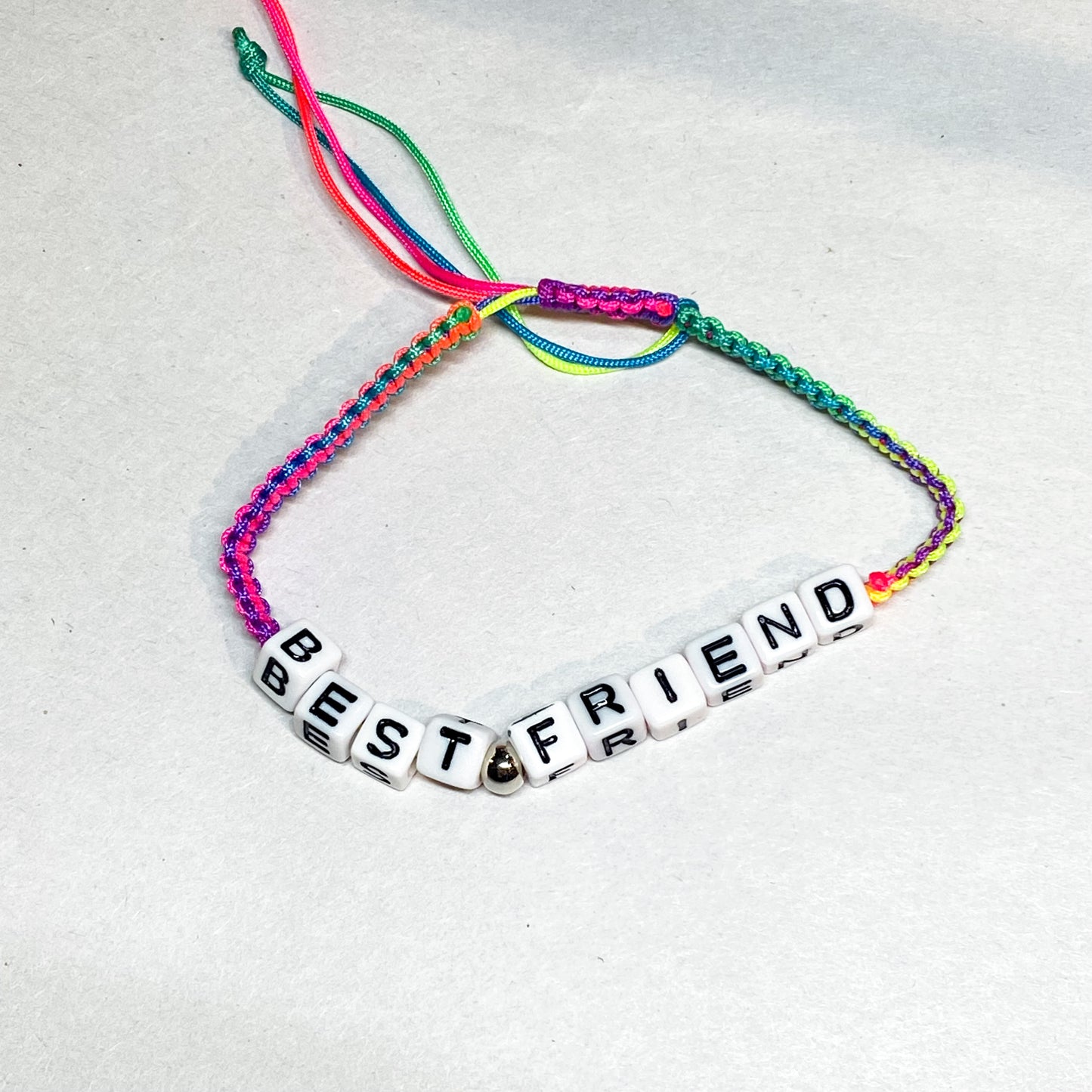 Best Friend Neon Cord Bracelet - Rivendell Shop