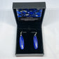 Lapis Lazuli Long Drop Earrings - Rivendell Shop