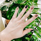 Peridot Delicate 925 Sterling Silver Ring - Rivendell Shop
