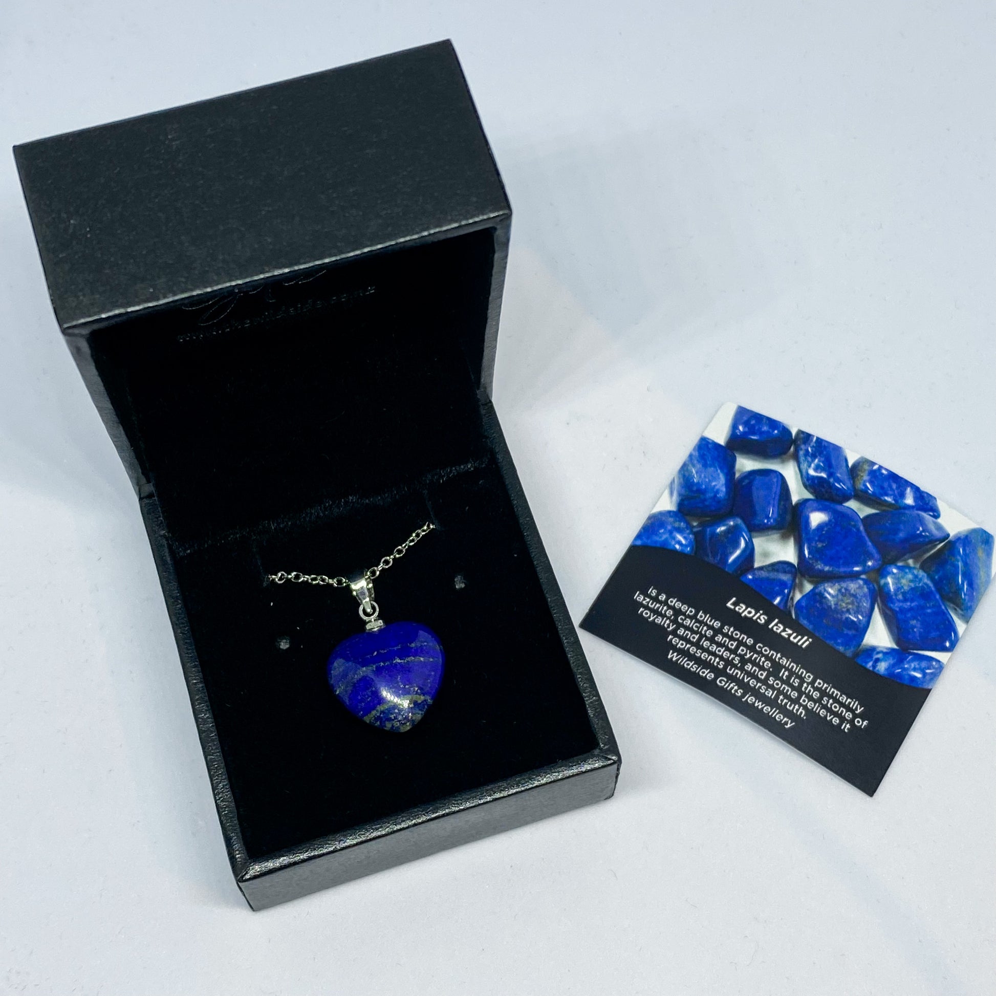 Lapis Lazuli Heart Pendant - Rivendell Shop