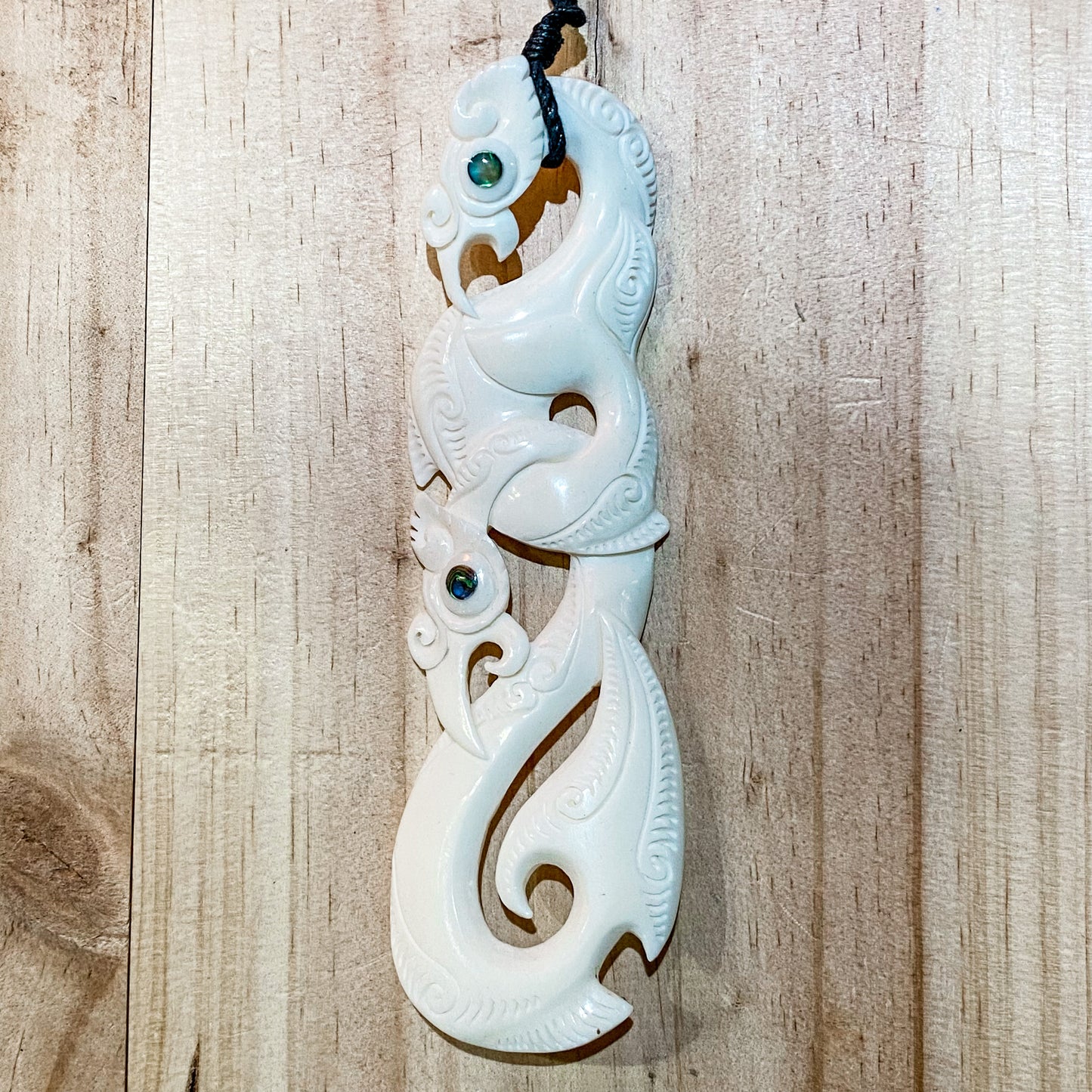 Handcarved Bone Pendant Large - 15cm - Rivendell Shop