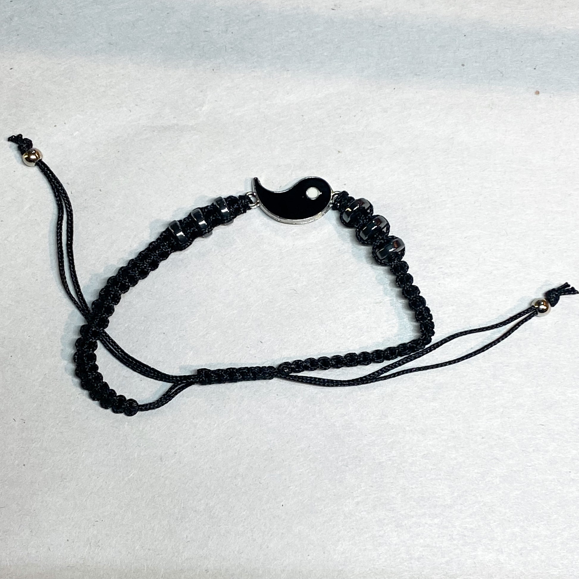 Yin & Yang Cord Bracelet - EACH - Rivendell Shop