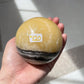 Zebra calcite sphere - Rivendell Shop
