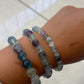 Fluorite Round Bead Crystal Bracelet - Rivendell Shop