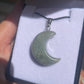 Labradorite Moon Pendant - Rivendell Shop