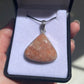 Sunstone sterling silver pendant - Rivendell Shop