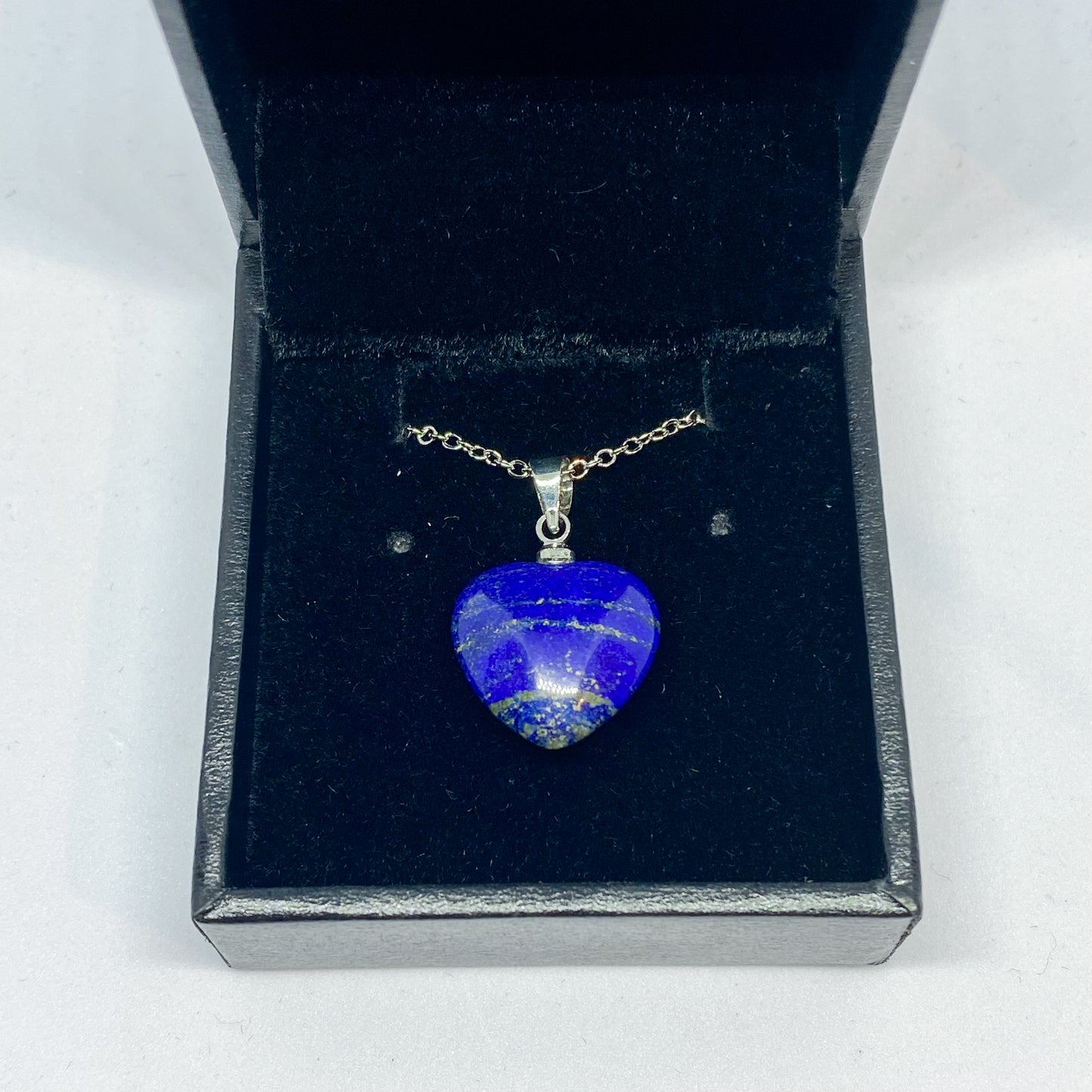 Lapis Lazuli Heart Pendant - Rivendell Shop