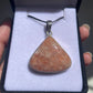 Sunstone sterling silver pendant - Rivendell Shop