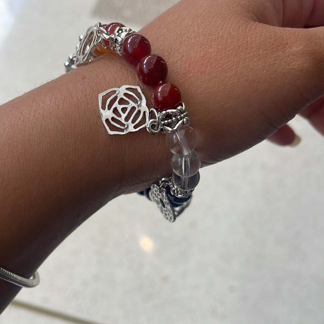 Chakra bracelet with charms - Rivendell Shop