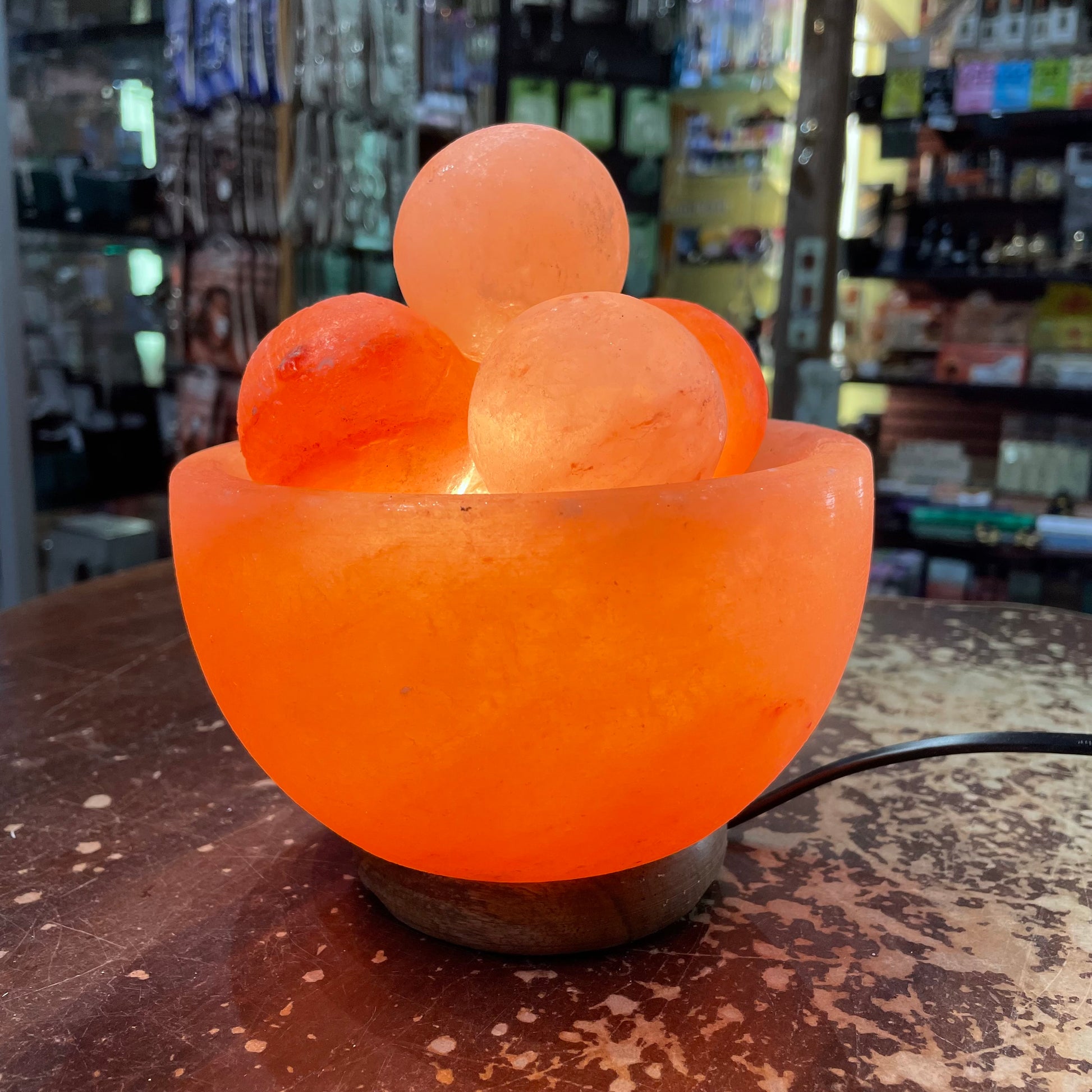 Polished sphere fire bowl - Rivendell Shop
