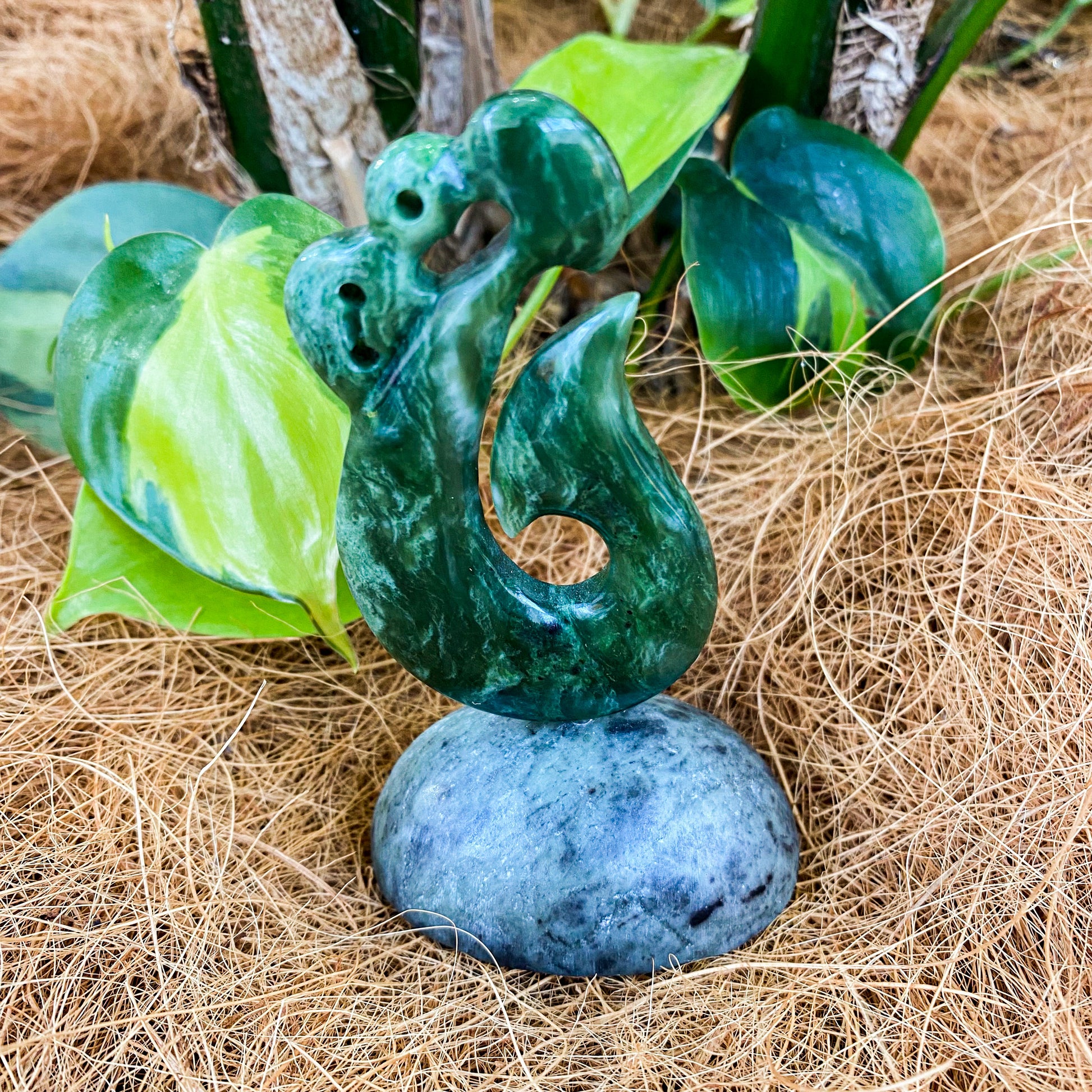 Standing Greenstone Piece - Manaia - Rivendell Shop