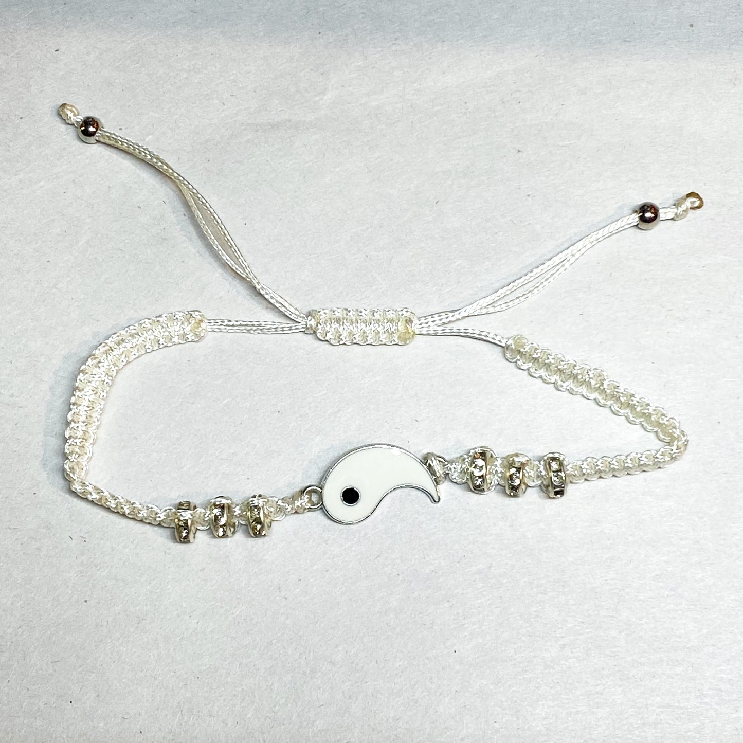 Yin & Yang Cord Bracelet - EACH - Rivendell Shop