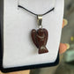 Flame jasper angel pendant - Rivendell Shop