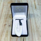 Handcarved Bone Fish Hook Pendant - Hei Matau - Rivendell Shop