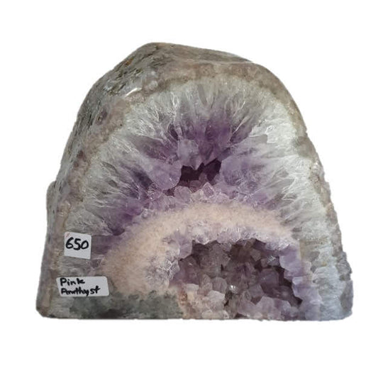 Pink and Purple Amethyst Cave (26cm tall) - Rivendell Shop