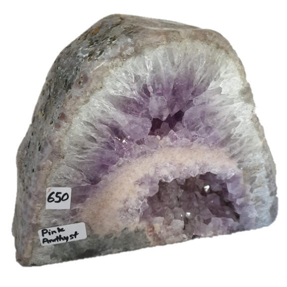 Pink and Purple Amethyst Cave (26cm tall) - Rivendell Shop