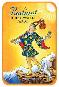Radiant Rider Waite Tarot in a Tin - Rivendell Shop