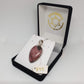 Reverse Teardrop Rhodonite 925 Sterling Silver Pendant - Rivendell Shop